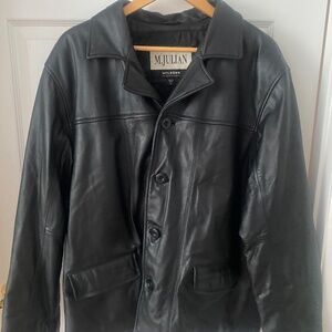 Wilson's Leather Bomber Jacket - Large - Black - Pristine Condition